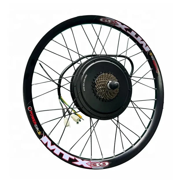 Gadgetek 72V 3000W E-bike Kit – 80km/h Max Speed, 7-Speed, 80A Controller, UKC1 Display, 26"/27.5"/29" Wheel Options